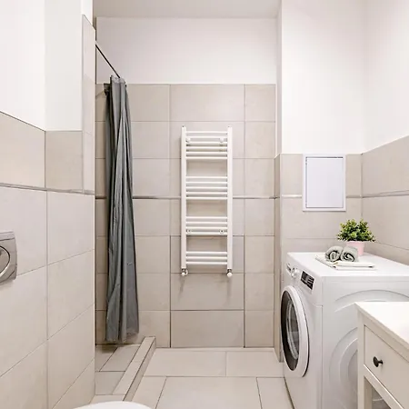 公寓 Danubegreen Bright Two Bedroom Near Margaret Island *